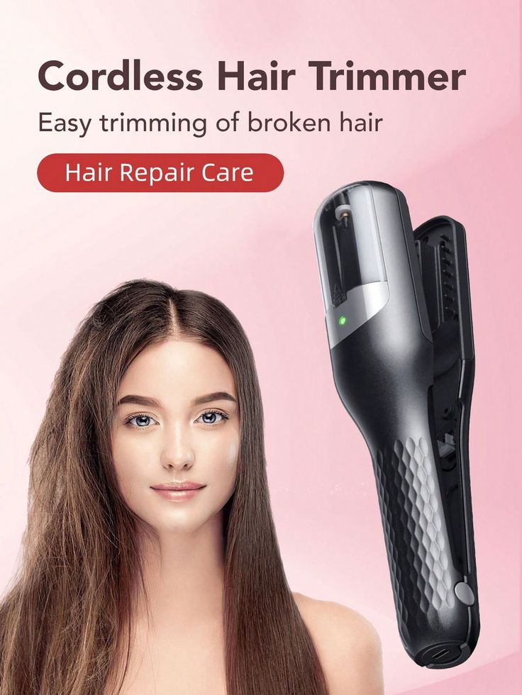 Hair Split-End Trimmer – Automatic Hair Cutter for Frizz-Free, Healthy-Looking Hair