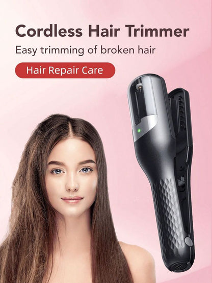 Hair Split-End Trimmer – Automatic Hair Cutter for Frizz-Free, Healthy-Looking Hair